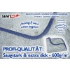 SEMYtop Microfaser-Tuch Poliertuch 40x40cm grau extra saugstark